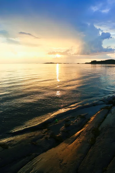 海の夕日 — ストック写真