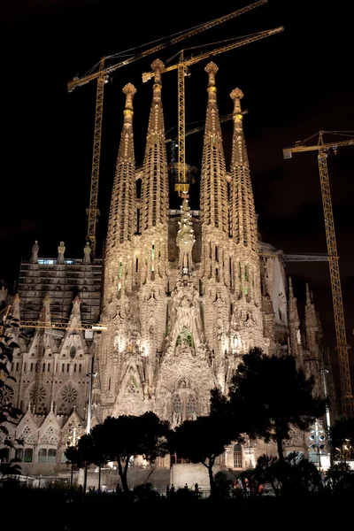 Sagrada Familia w Barcelonie — Zdjęcie stockowe