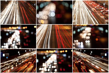 gece yol trafiği