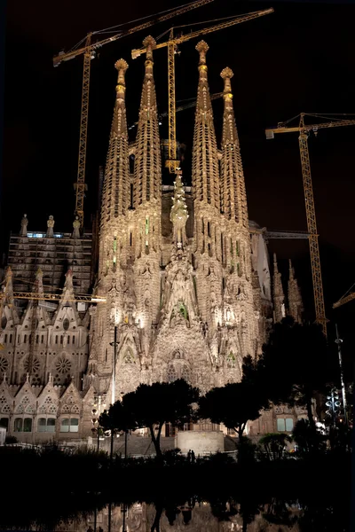 Sagrada Familia w Barcelonie — Zdjęcie stockowe