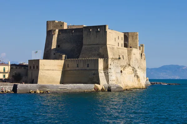 Castel dell' Ovo in Naples — Stock Photo, Image