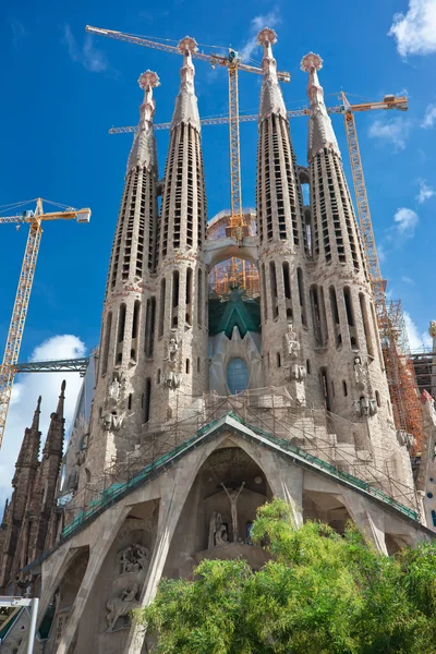 Sagrada Familia w Barcelonie — Zdjęcie stockowe