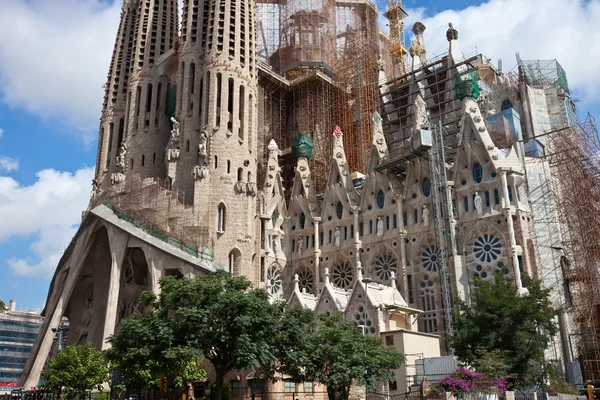 巴塞罗那的Sagrada Familia — 图库照片