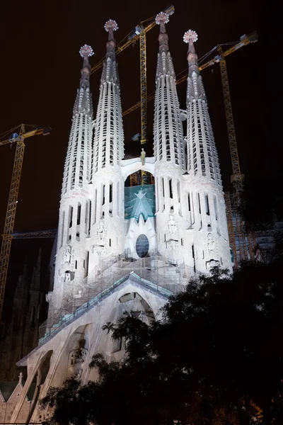 Sagrada Familia w Barcelonie — Zdjęcie stockowe