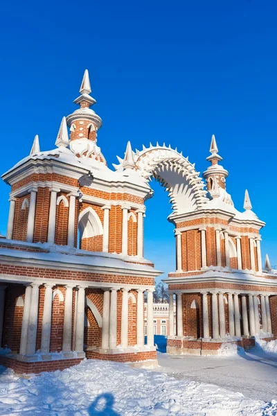 Tsaritsyno in Moskou — Stockfoto