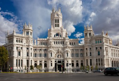 Palace in Madrid clipart