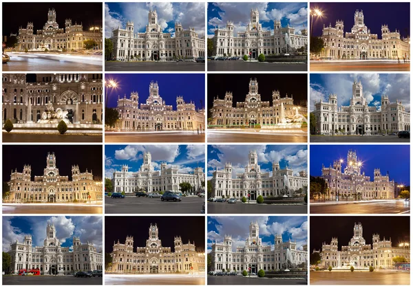 Дворец в Мадриде — стоковое фото
