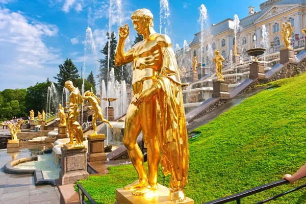 Peterhof Przewodniczący — Zdjęcie stockowe