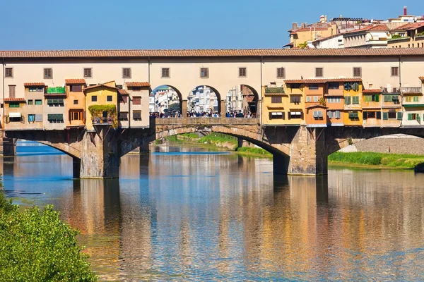 Ponte Vecchio Ordförande — Stockfoto