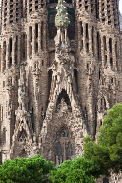 Sagrada Familia w Barcelonie — Zdjęcie stockowe