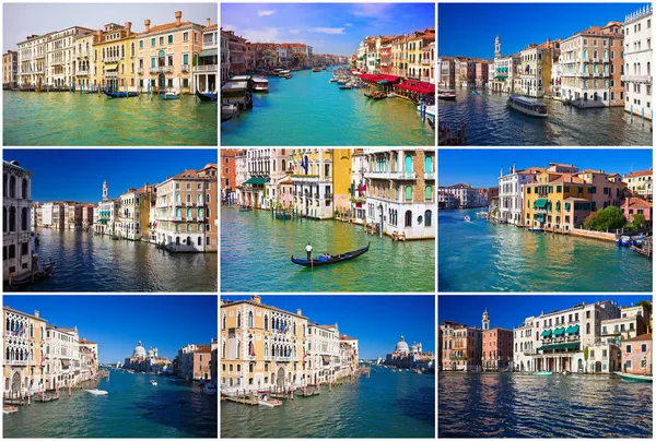 Grand Canal in Venetië — Stockfoto