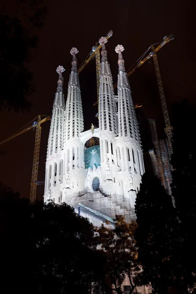 Sagrada Familia w Barcelonie — Zdjęcie stockowe