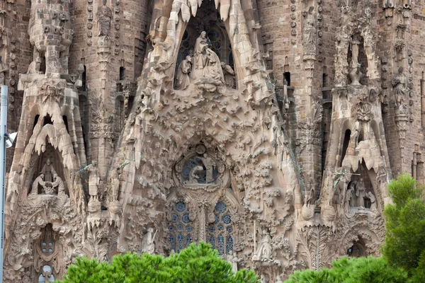 Sagrada Familia w Barcelonie — Zdjęcie stockowe