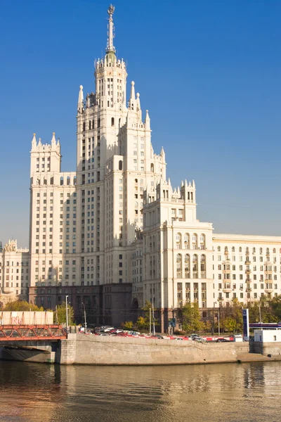 Kotelnicheskaya Embankment Building — Stock Photo, Image