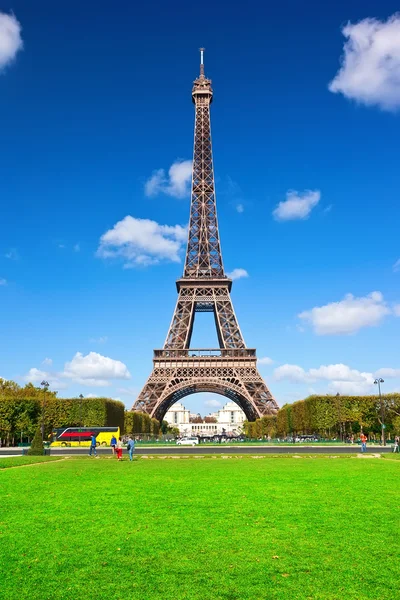 Eiffel Tower in Paris Stock Photo