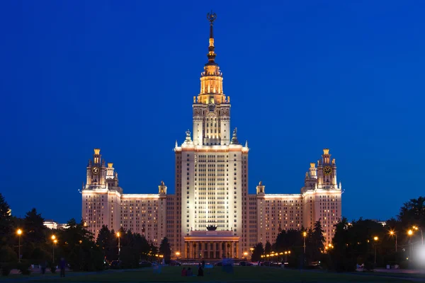 Staatliche Universität Moskau — Stockfoto