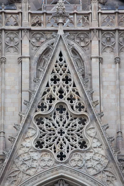 Barselona'daki Gotik Katedrali — Stok fotoğraf