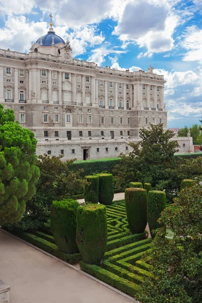 Palácio Real em Madrid — Fotografia de Stock