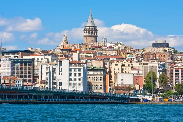 Galata district in Istanboel — Stockfoto