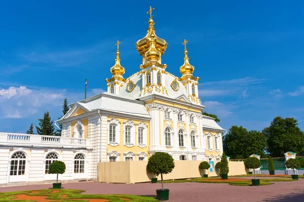 Igreja do Palácio Peterhof — Fotografia de Stock