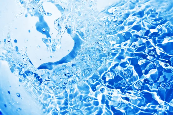 Blauw water — Stockfoto