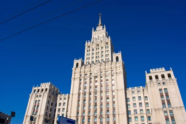 Soviet skyscraper — Stock Photo, Image