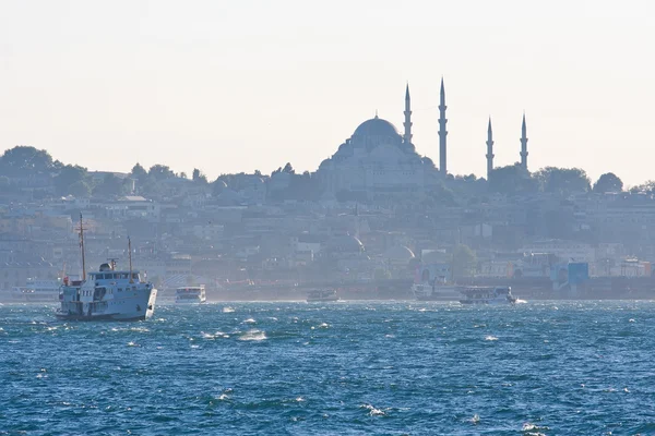 イスタンブールのボスポラス海峡 — ストック写真