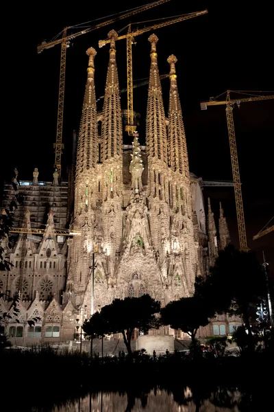 Sagrada Familia w Barcelonie — Zdjęcie stockowe