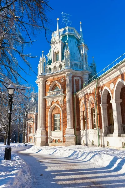 Tsaritsyno i Moskva — Stockfoto