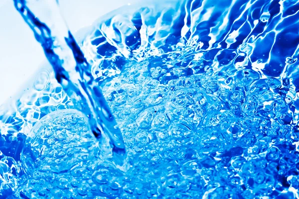 Blauw water — Stockfoto