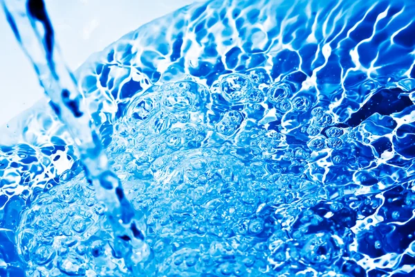 Blauw water — Stockfoto