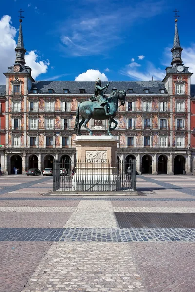 Náměstí Plaza mayor — Stock fotografie