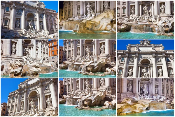 Fuente de Trevi — Foto de Stock