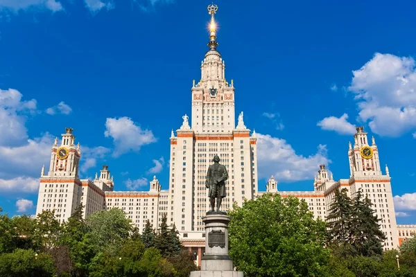 Staatliche Universität Moskau — Stockfoto