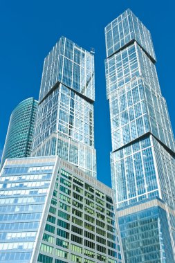 Modern scyscrapers