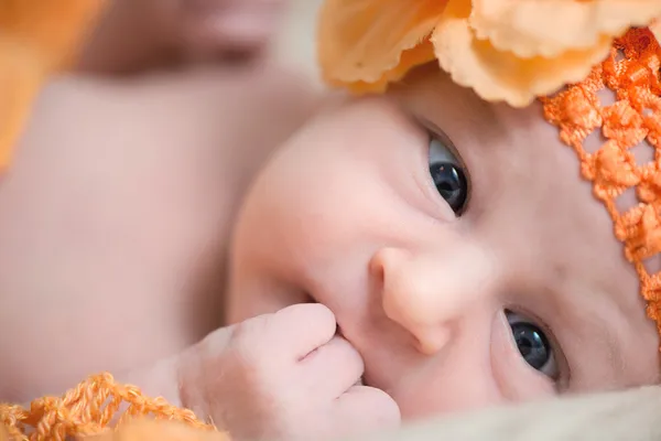 Pasgeboren baby — Stockfoto