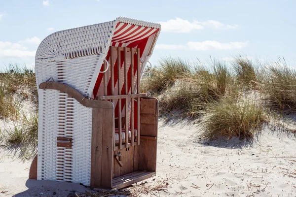 Strandkörbe Der Ostseeküste Norddeutschland — Stockfoto