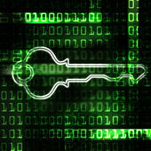 Sicherheitsschlüssel und Binärcode