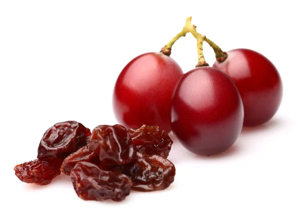 Grapes with raisins — Stock Photo, Image
