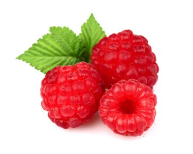 tatlı olgun ahududu yaprağı