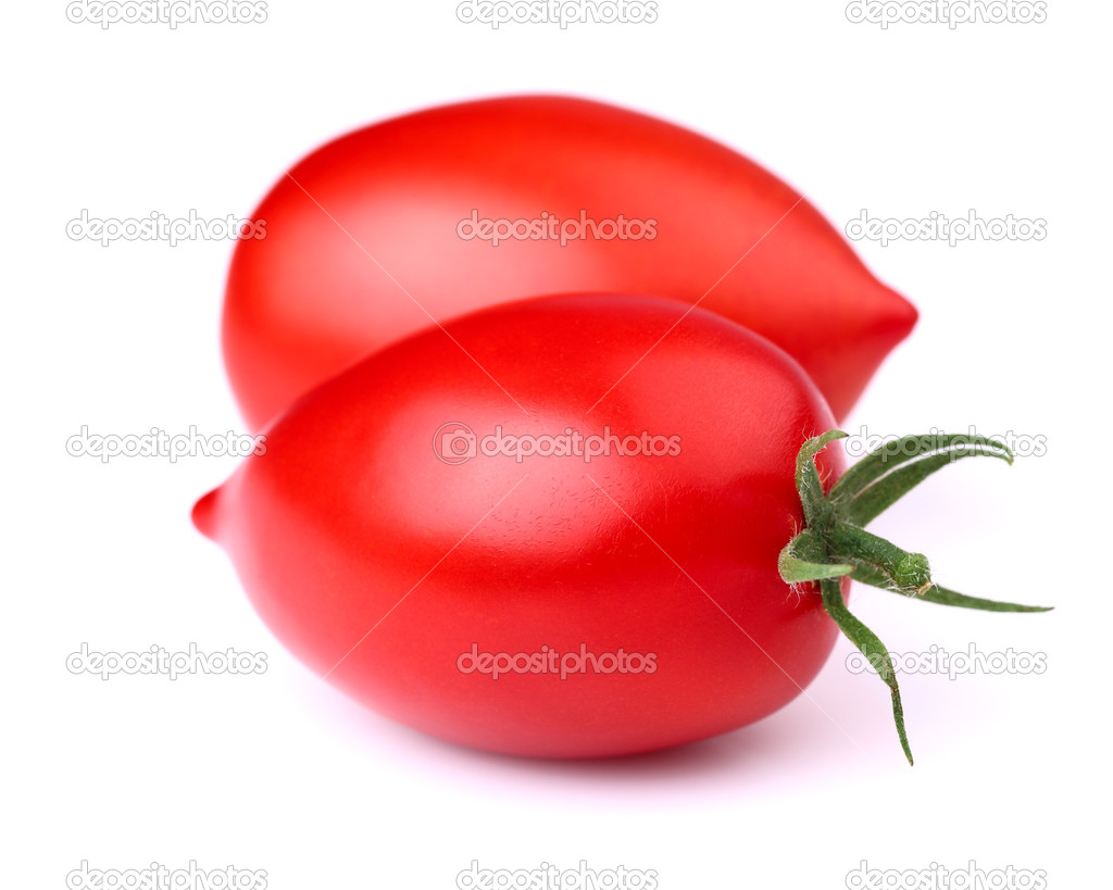 Two ripe tomato