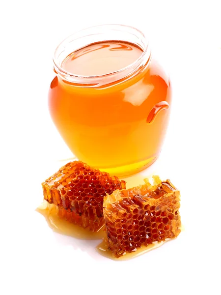 Panales de miel frescos —  Fotos de Stock