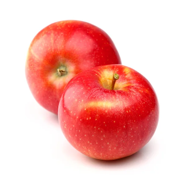 Juicy apple in closeup — Stock Photo, Image