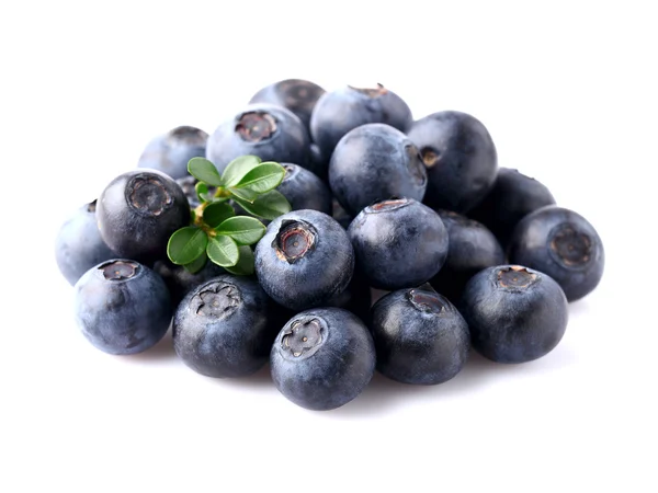 Haufen frischer Blaubeeren — Stockfoto