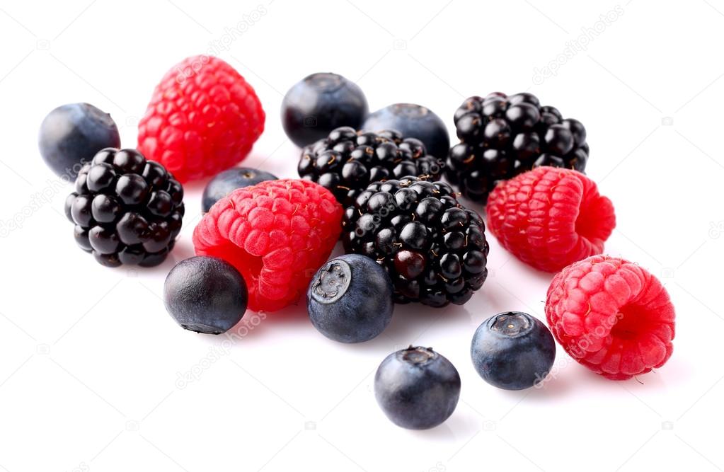 Fresh berry on a white background