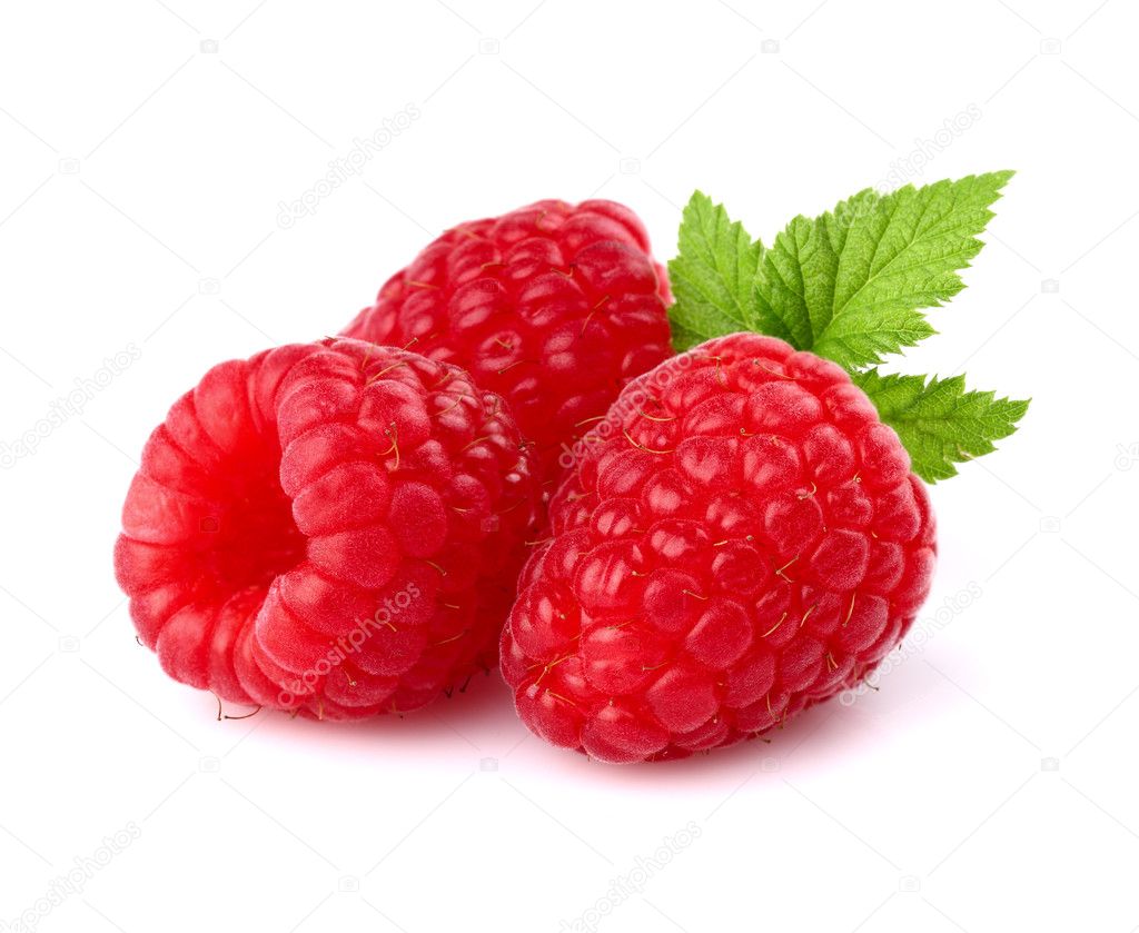 Juicy raspberry