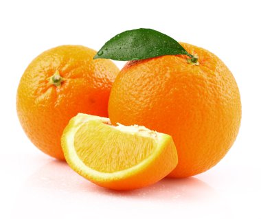 Sulu portakal yaprağı