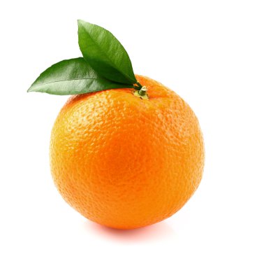 Sweet ripe orange clipart