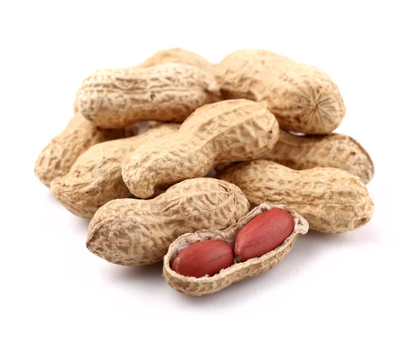 Heap of dried peanuts — Stock Photo, Image