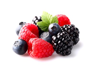 closeup Berry mix